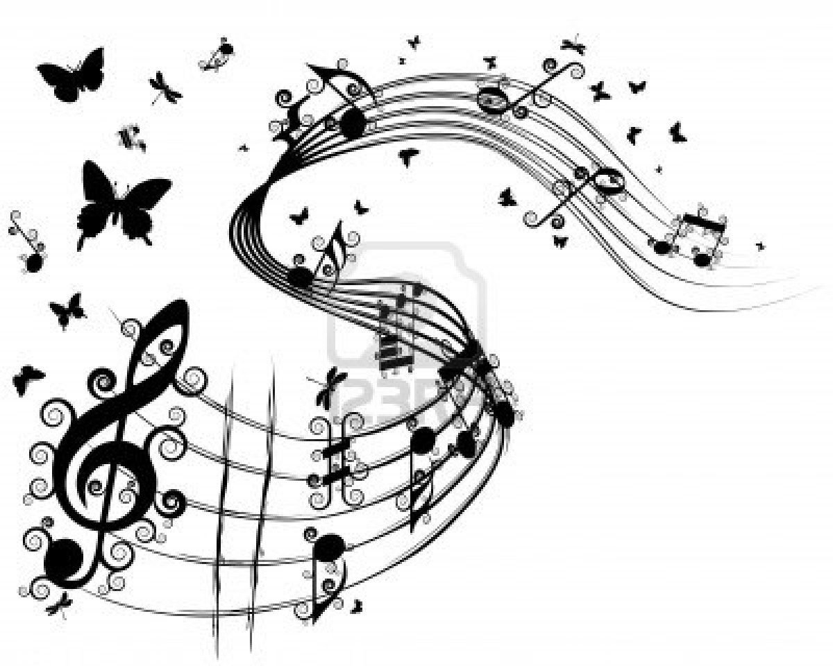 Музыкальный фон для фотошопа