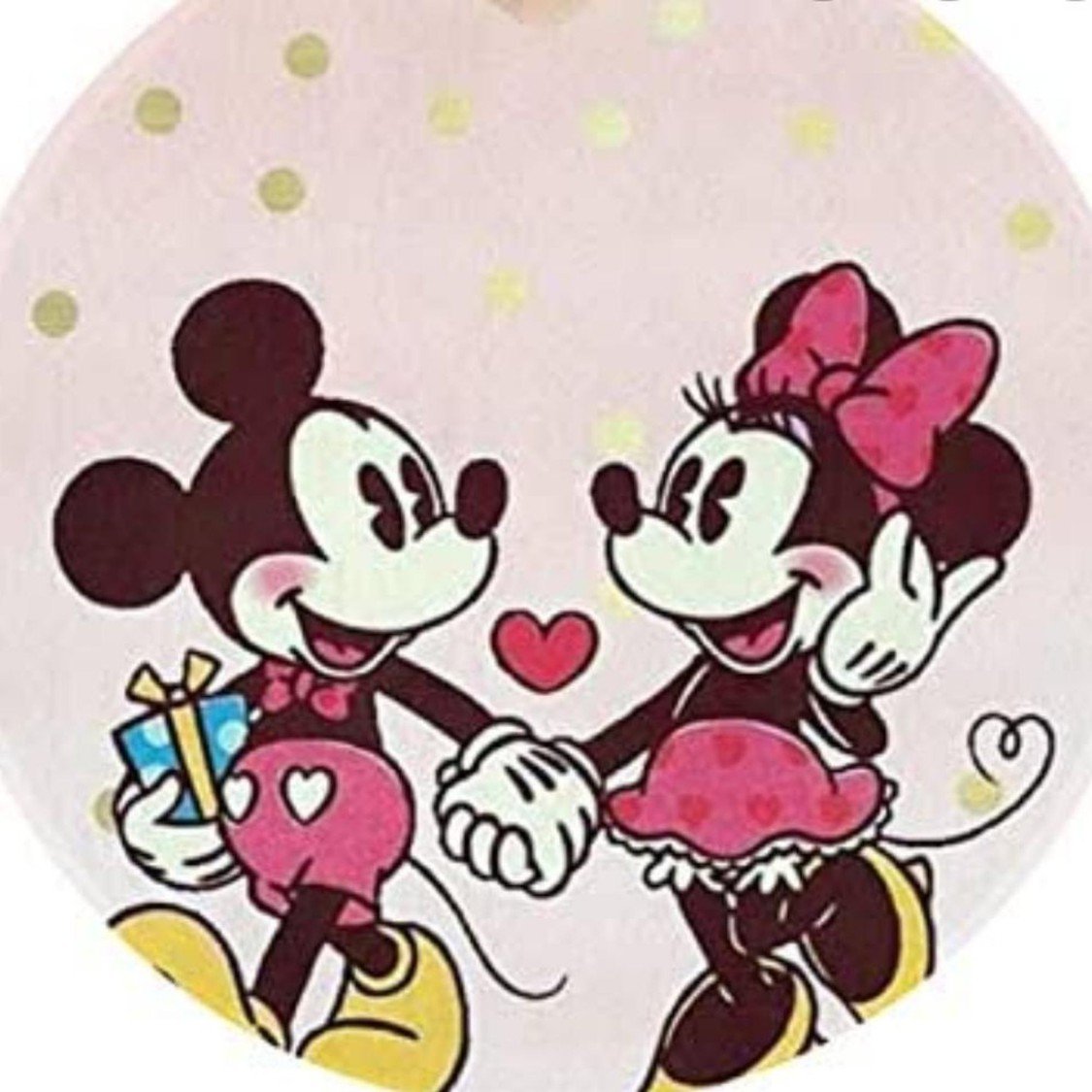 Микки и Минни акварель