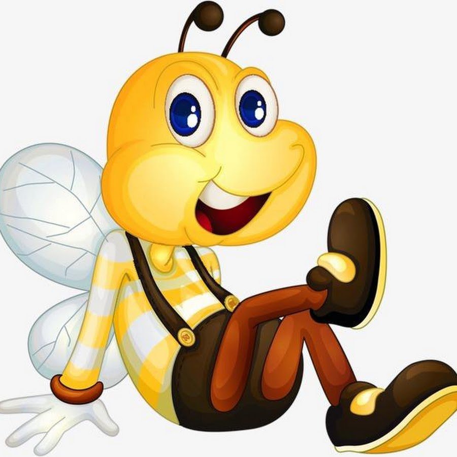 Пчёлка смеётся