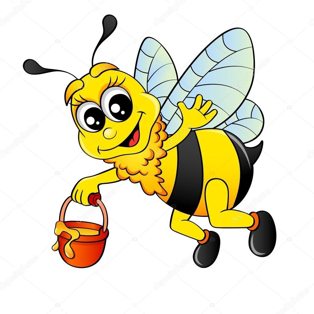Пчелка с ведром