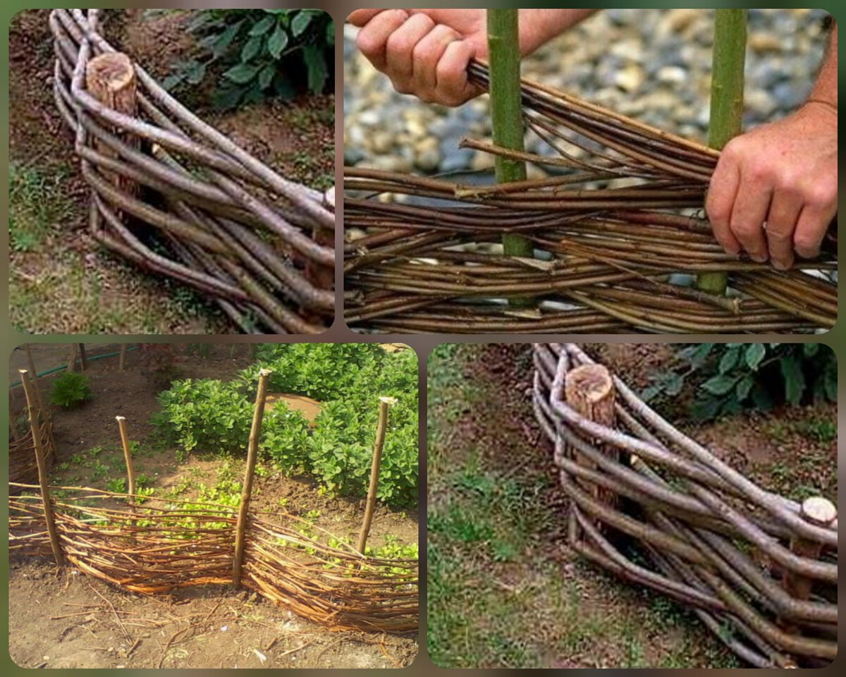 Плетень из ивы