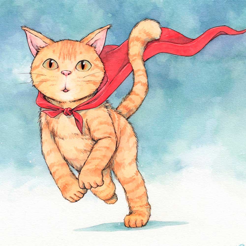 Супер кошка