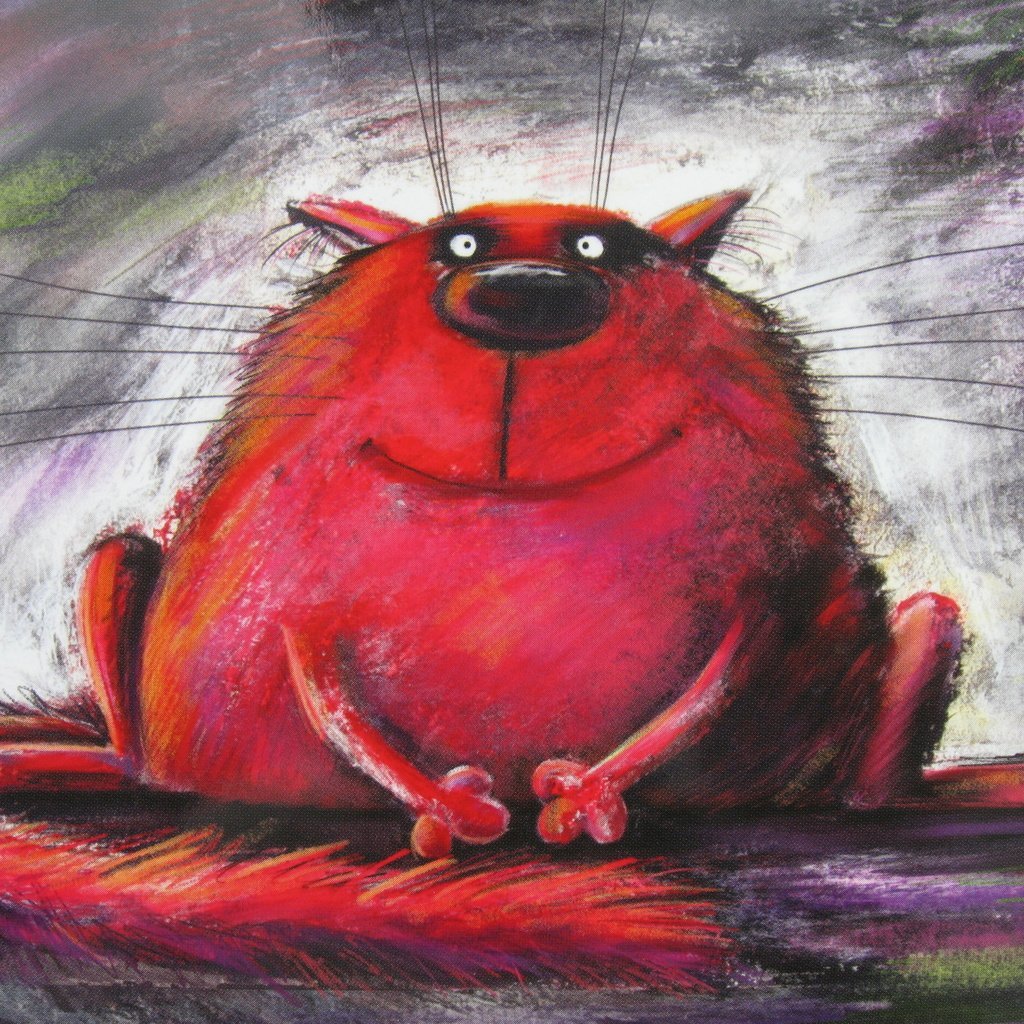 Купание красного кота