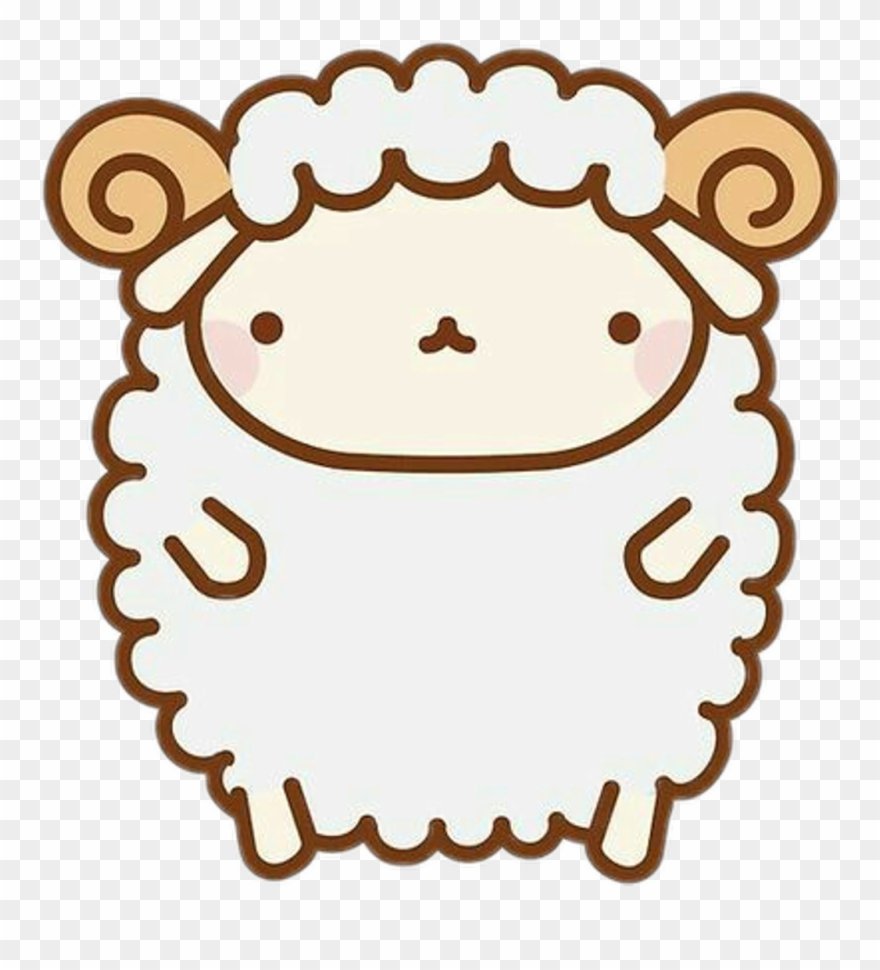 Наклейки "Овечка"