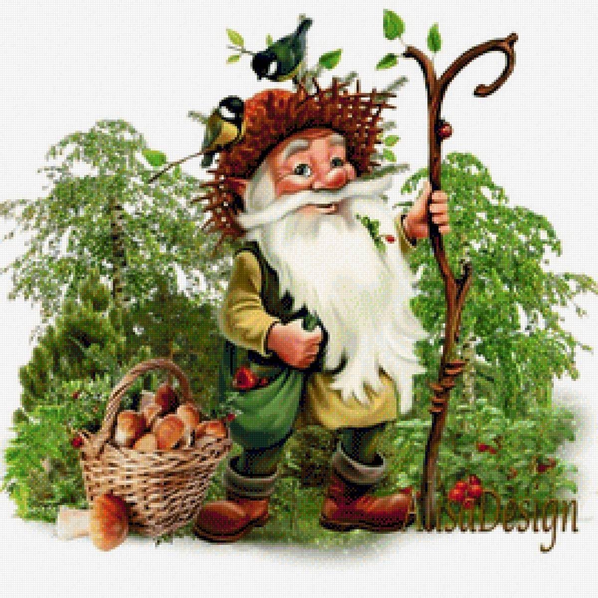 Маска старичок Лесовичок