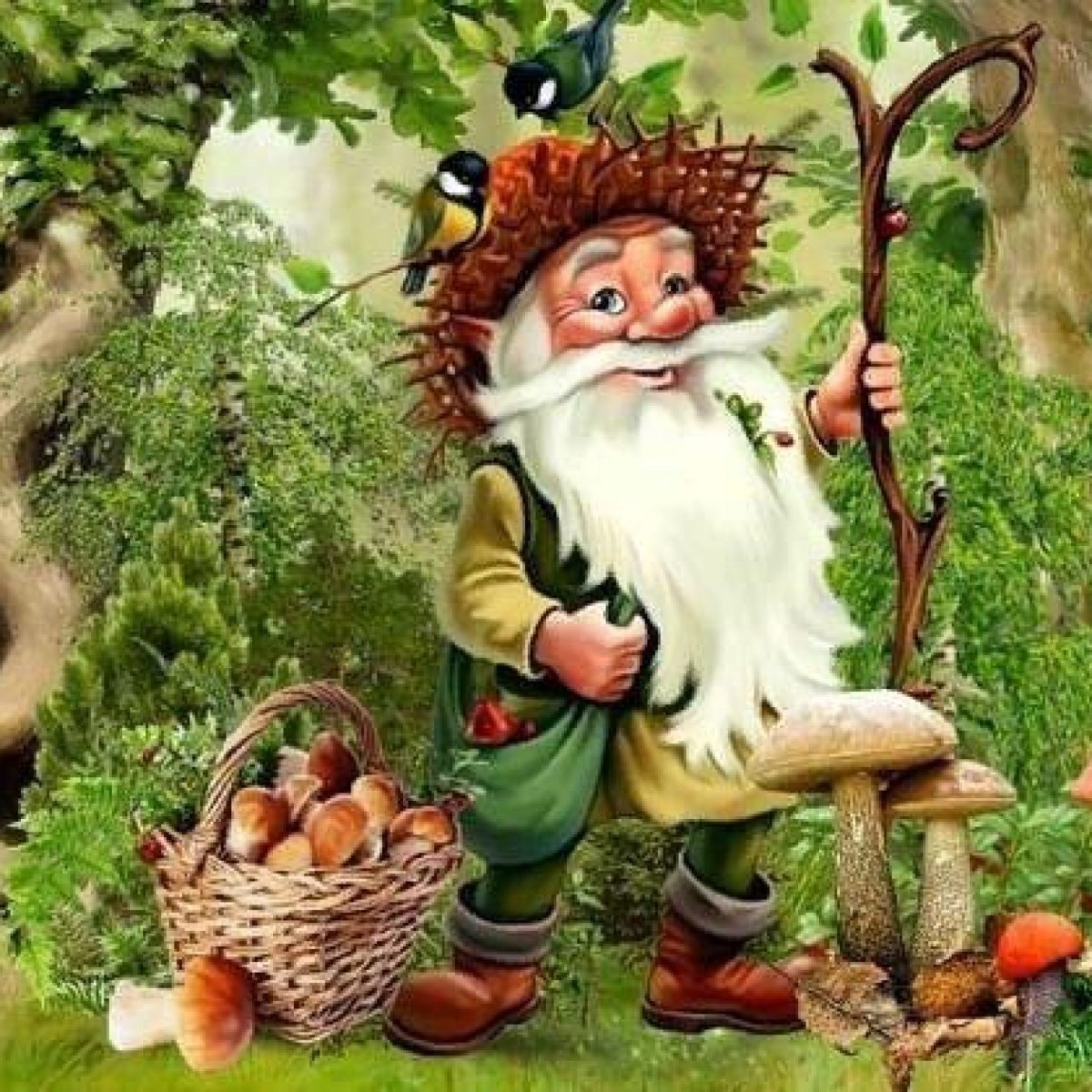 Лесовичок бородовичок