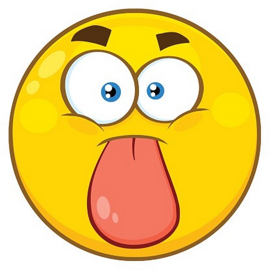 Смайл обиженный с языком