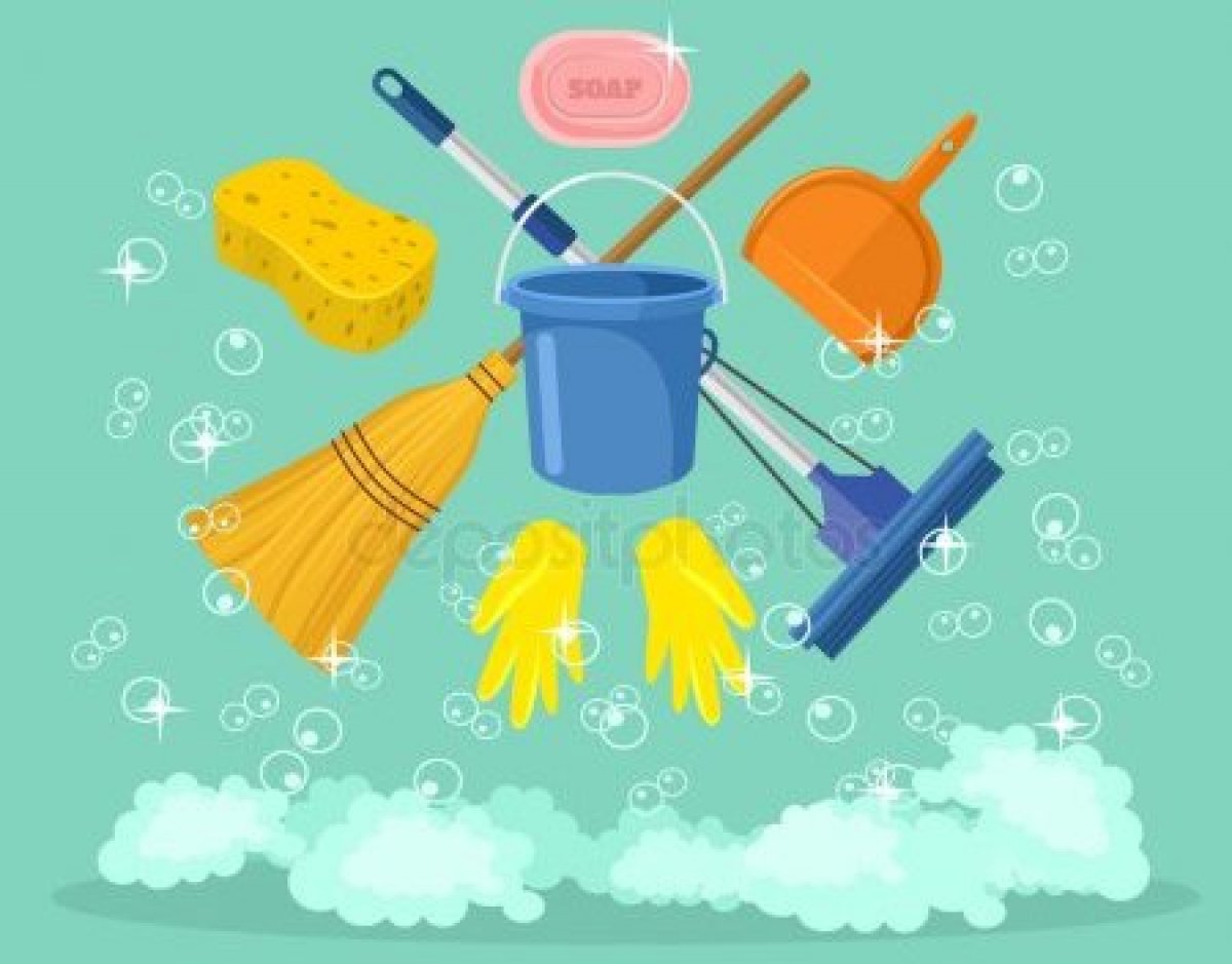 Санитарная уборка рисунки