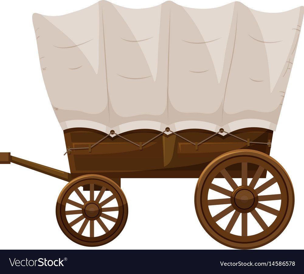 Телега вектор