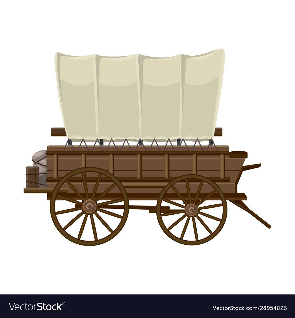 Повозка вектор