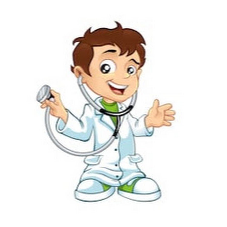 Мальчик врач мультяшный