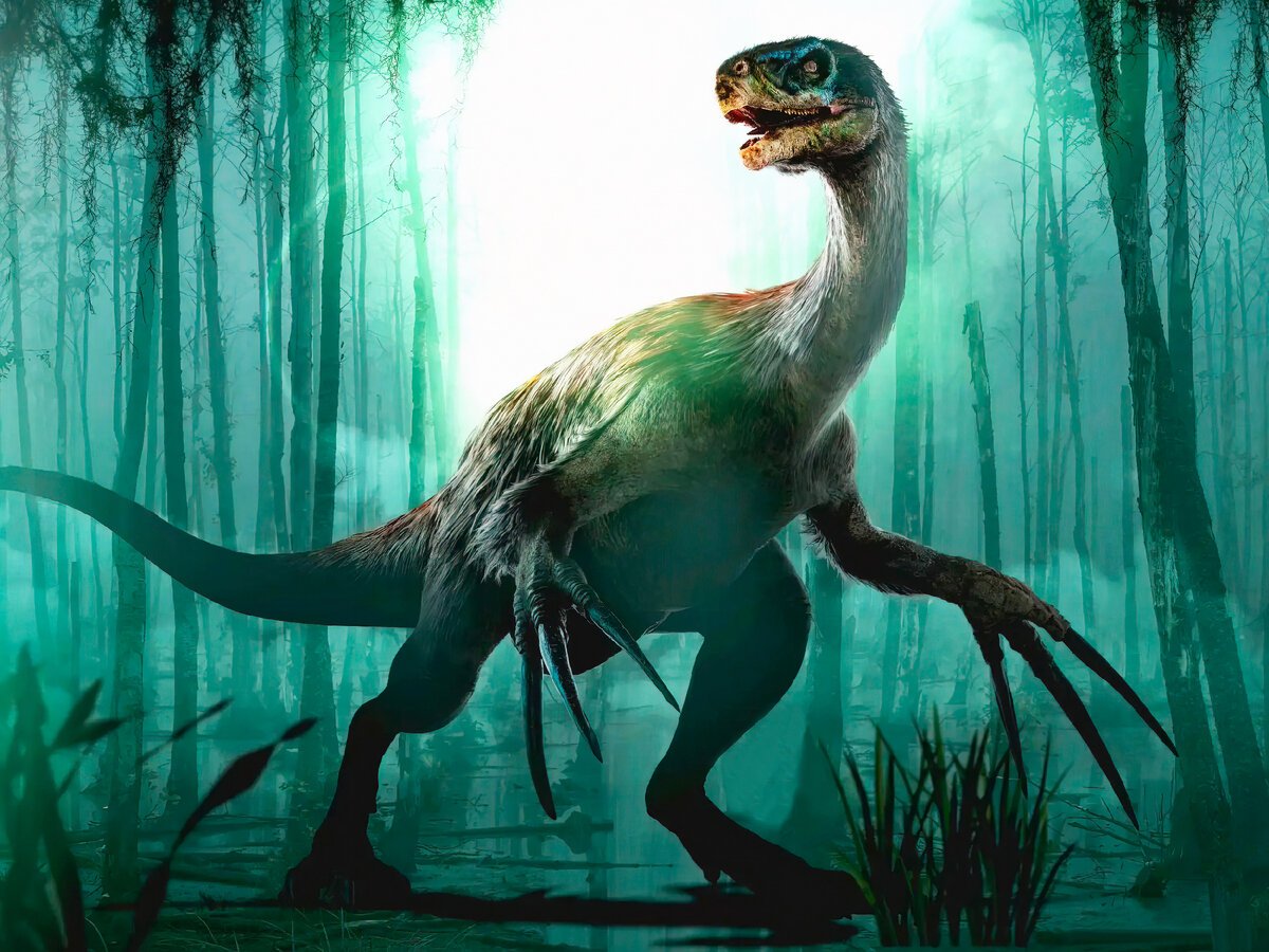 Теризинозавр мир Юрского периода 3