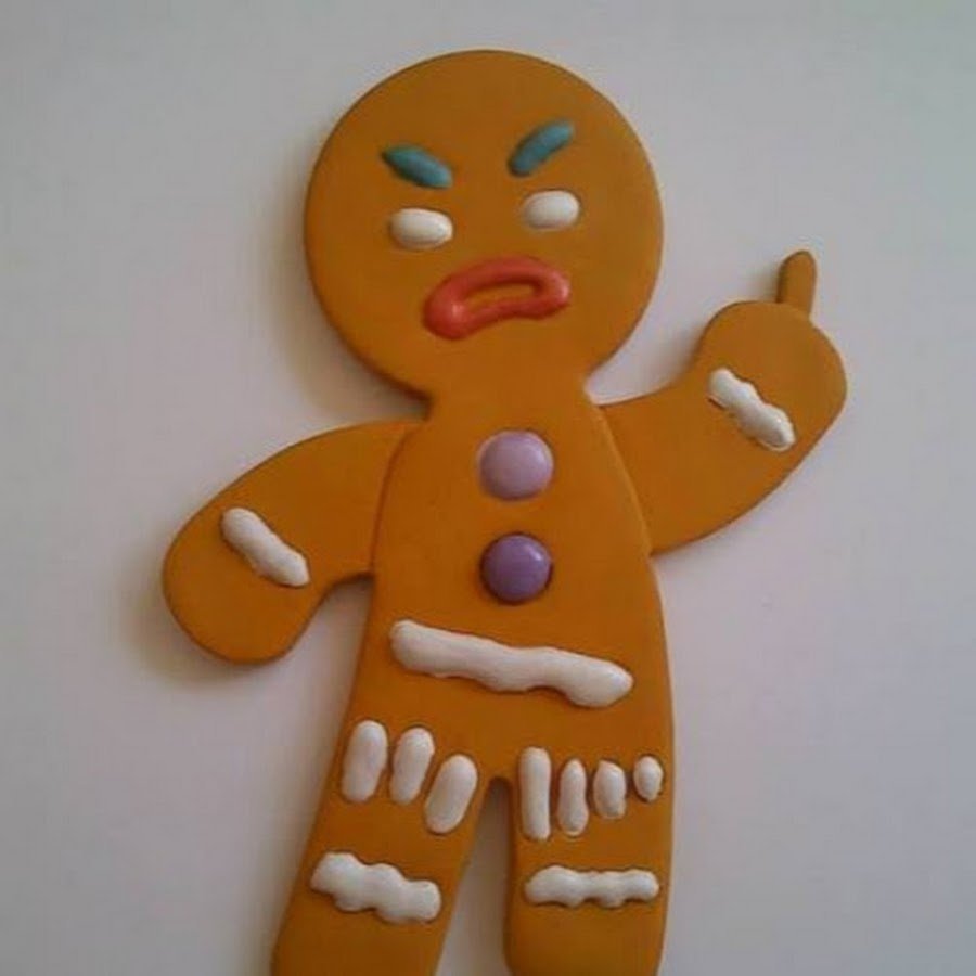 Пряничный человечек из Шрека