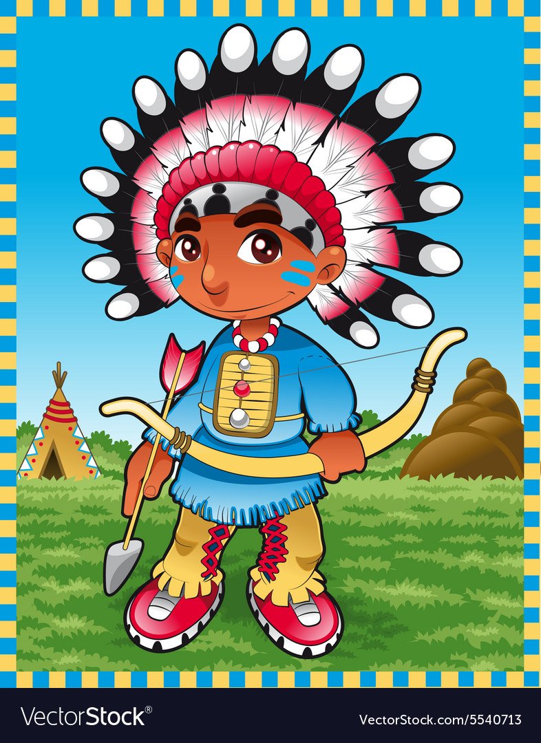 Атрибутика индейцев в детский сад