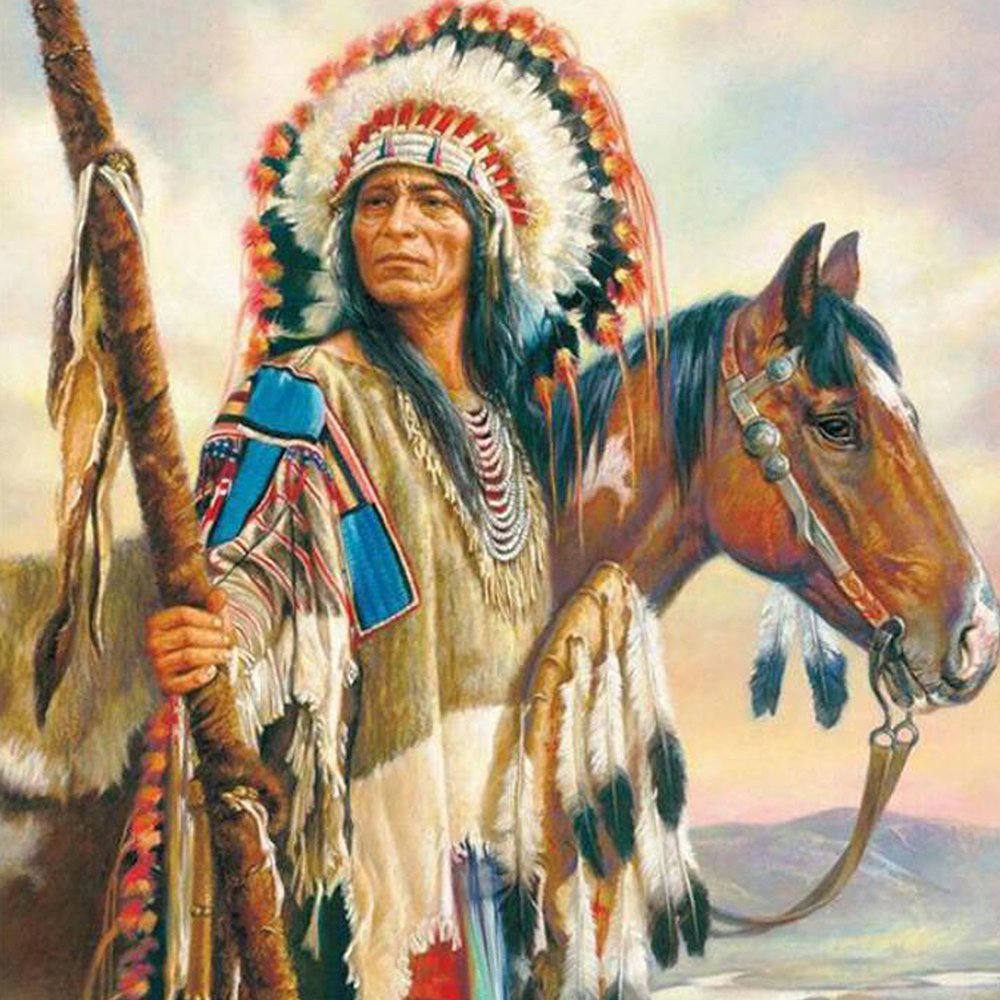 Индейцы значки