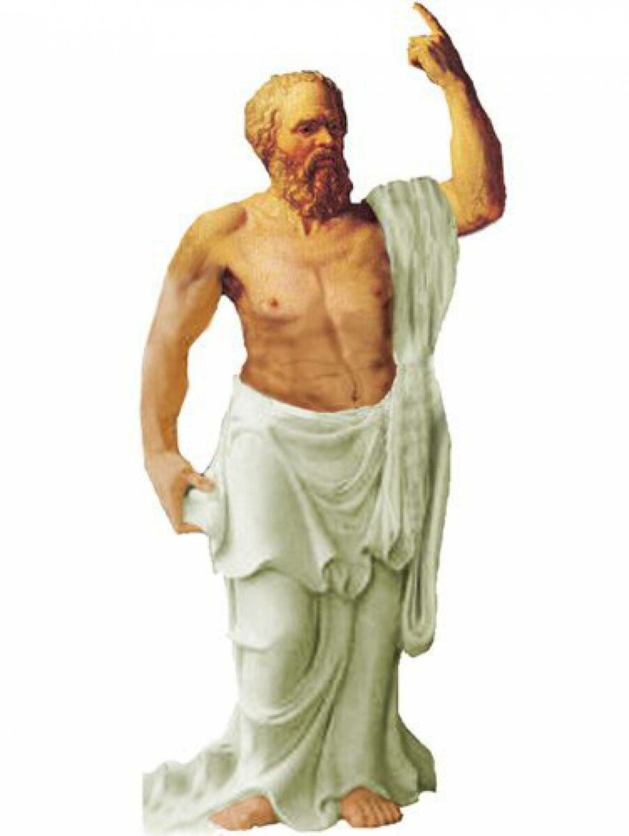 Гипсовая голова Геракла