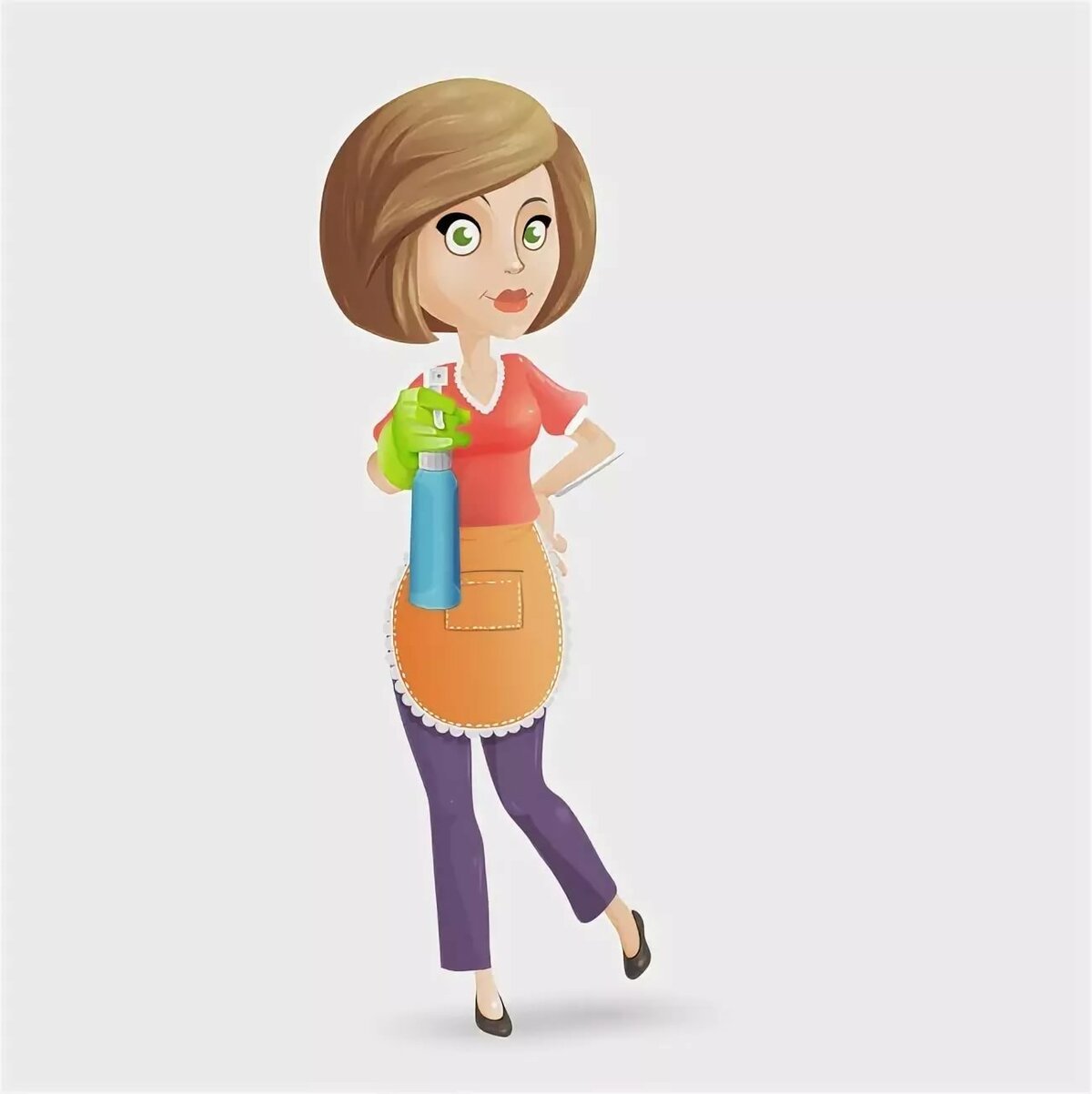 Женщина мультяшная