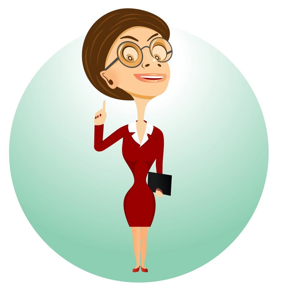 Бабуля мультяшная