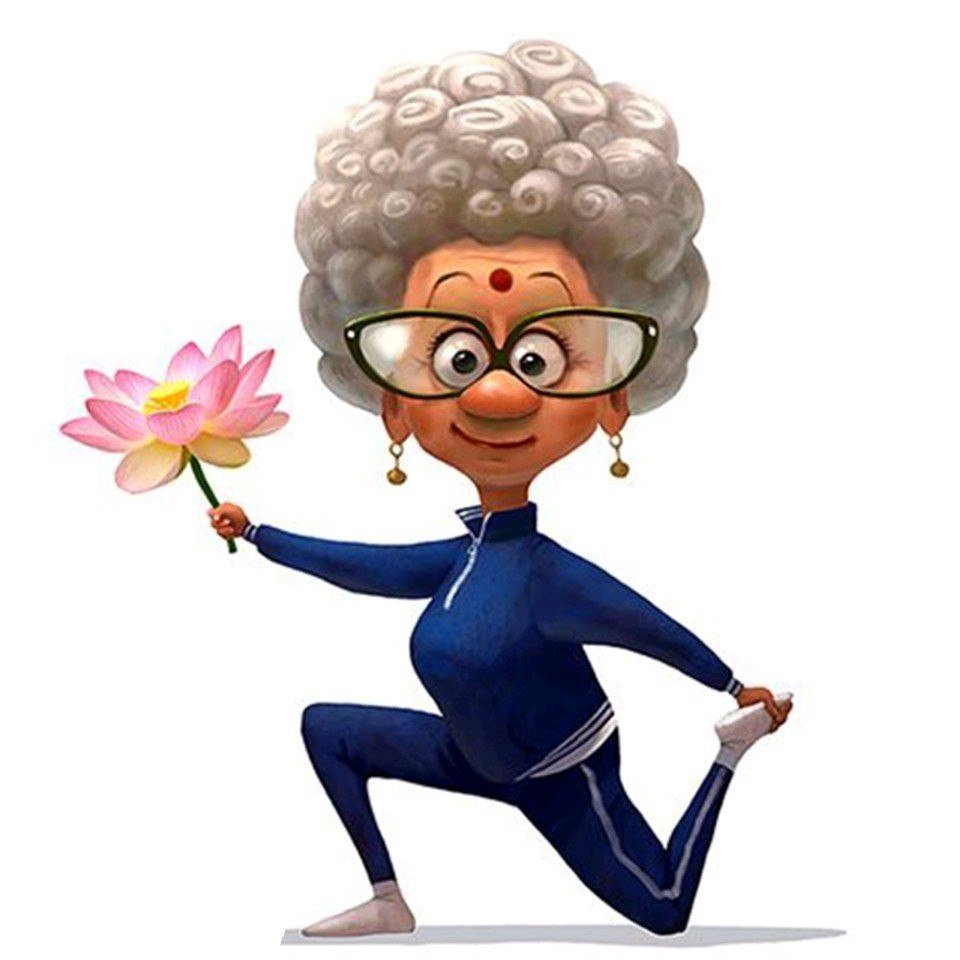 Картинка голова тети