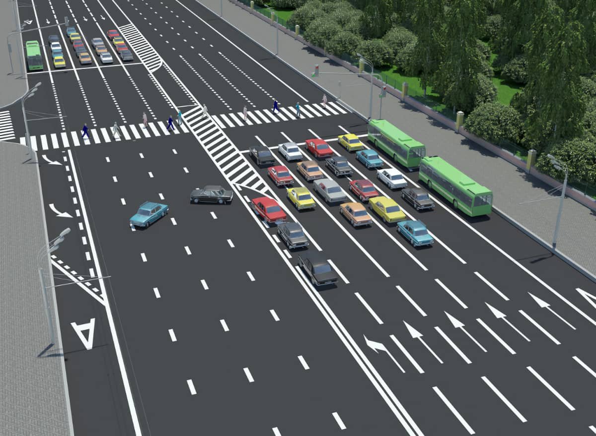 1.14.3 Разметка дорожная