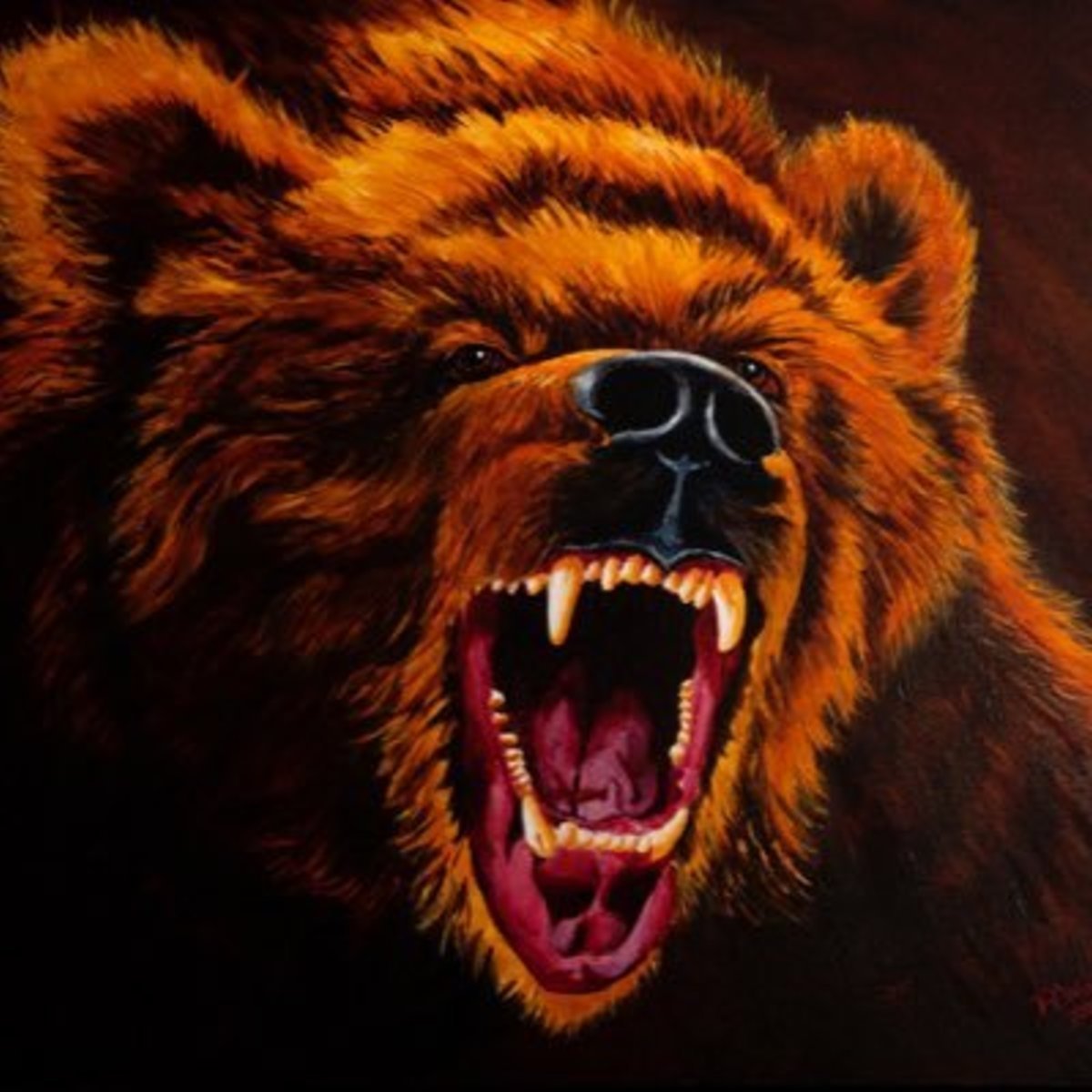 Свирепый медведь