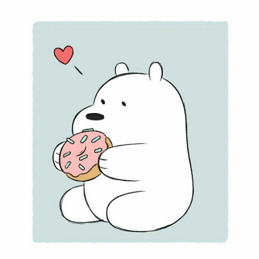 Мишка милый рисунок для срисовки