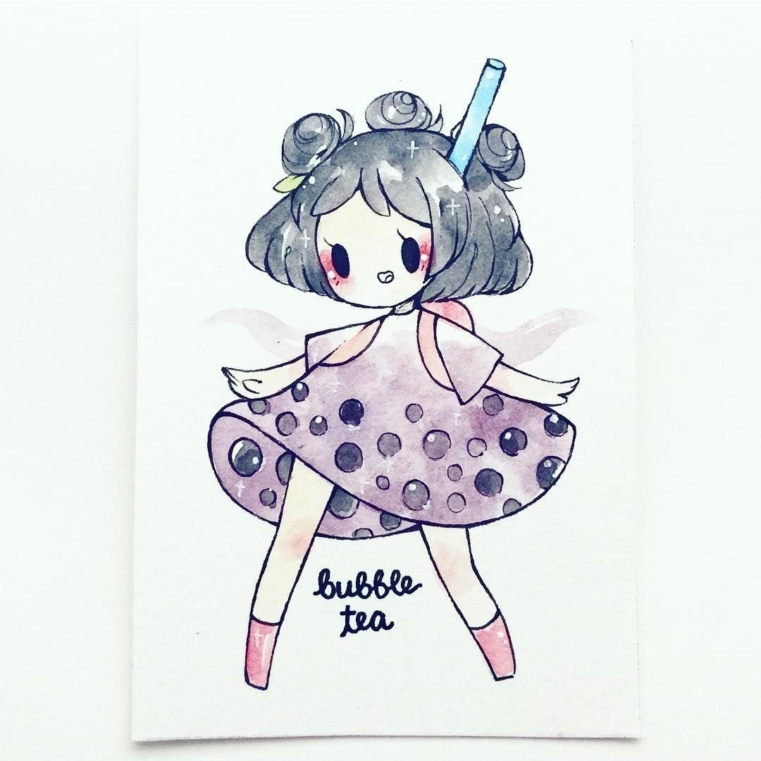 Кавай рисунки для скетчбука