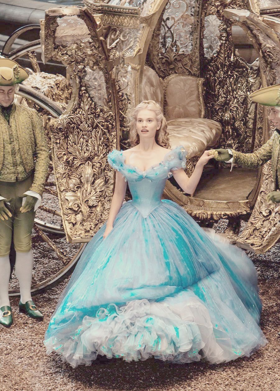 Лили Джеймс Золушка свадьба