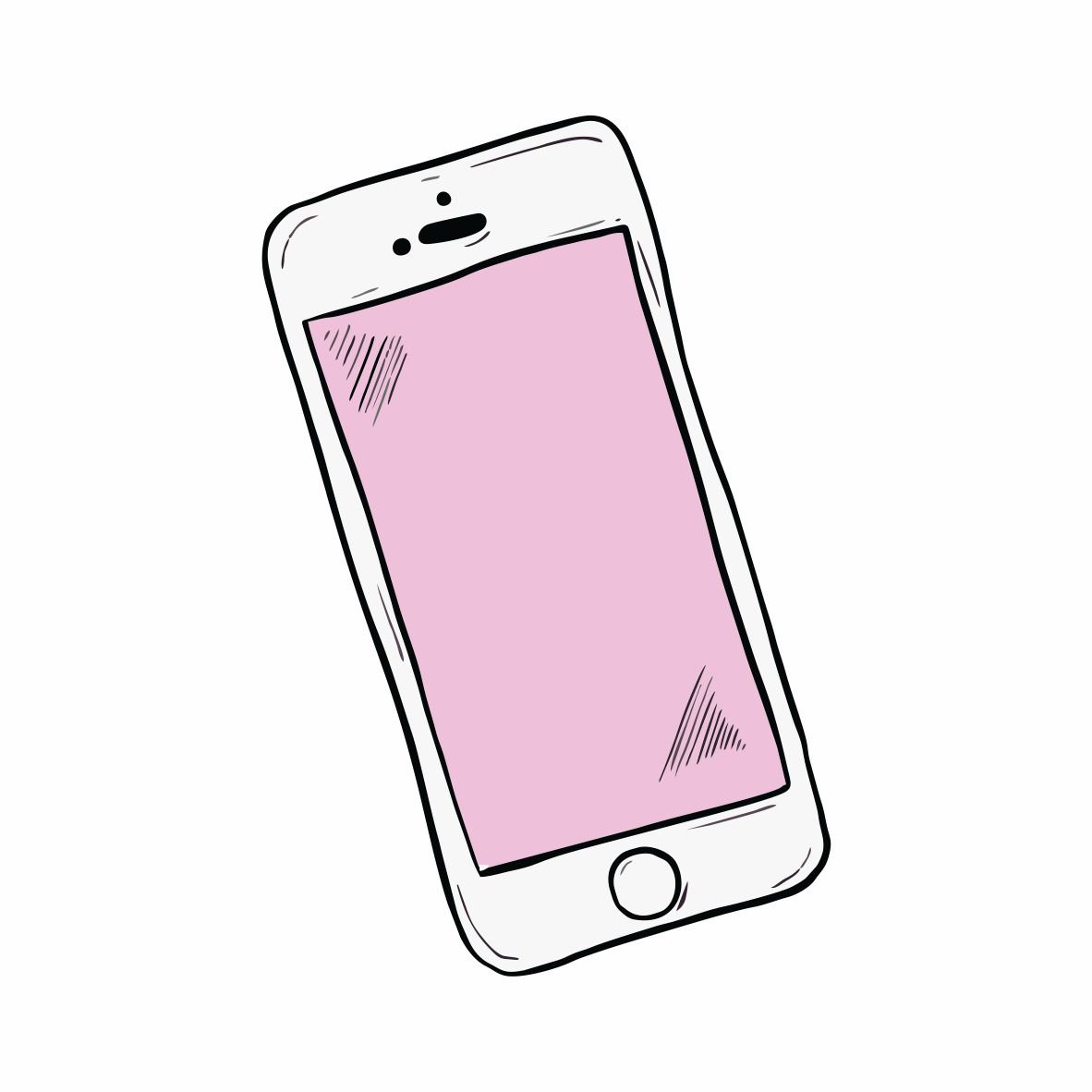 Картинка детская телефон