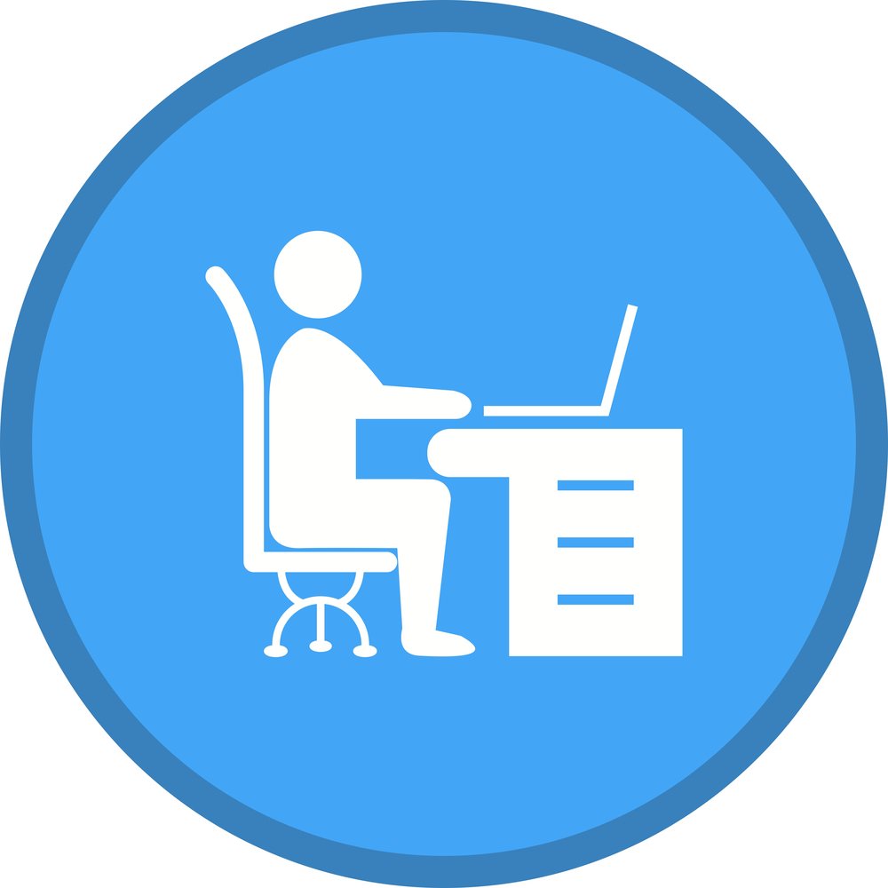 Удаленная работа пиктограмма