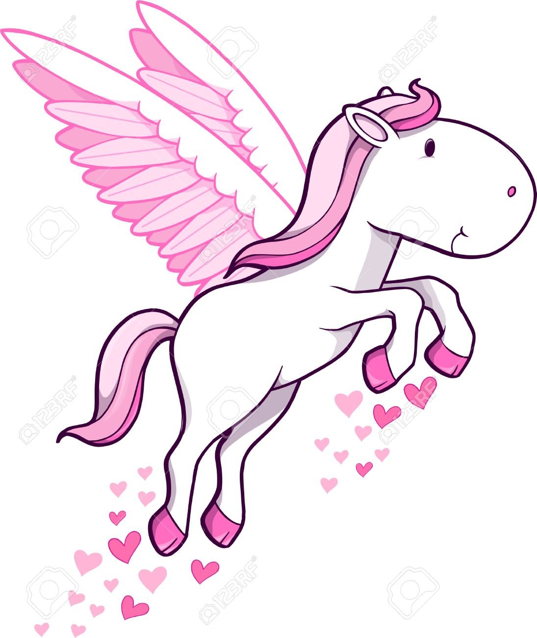 Единорожек с крыльями