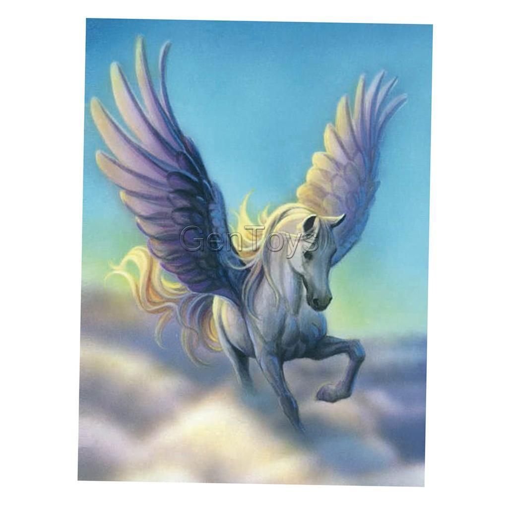 Летающая лошадь с крыльями