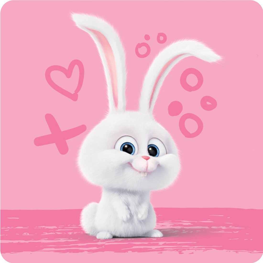 Зайчик с цветами