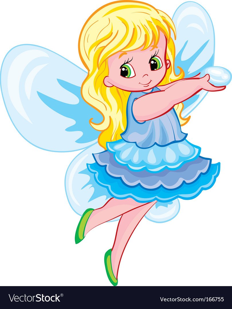 Голубая Фея мультяшная