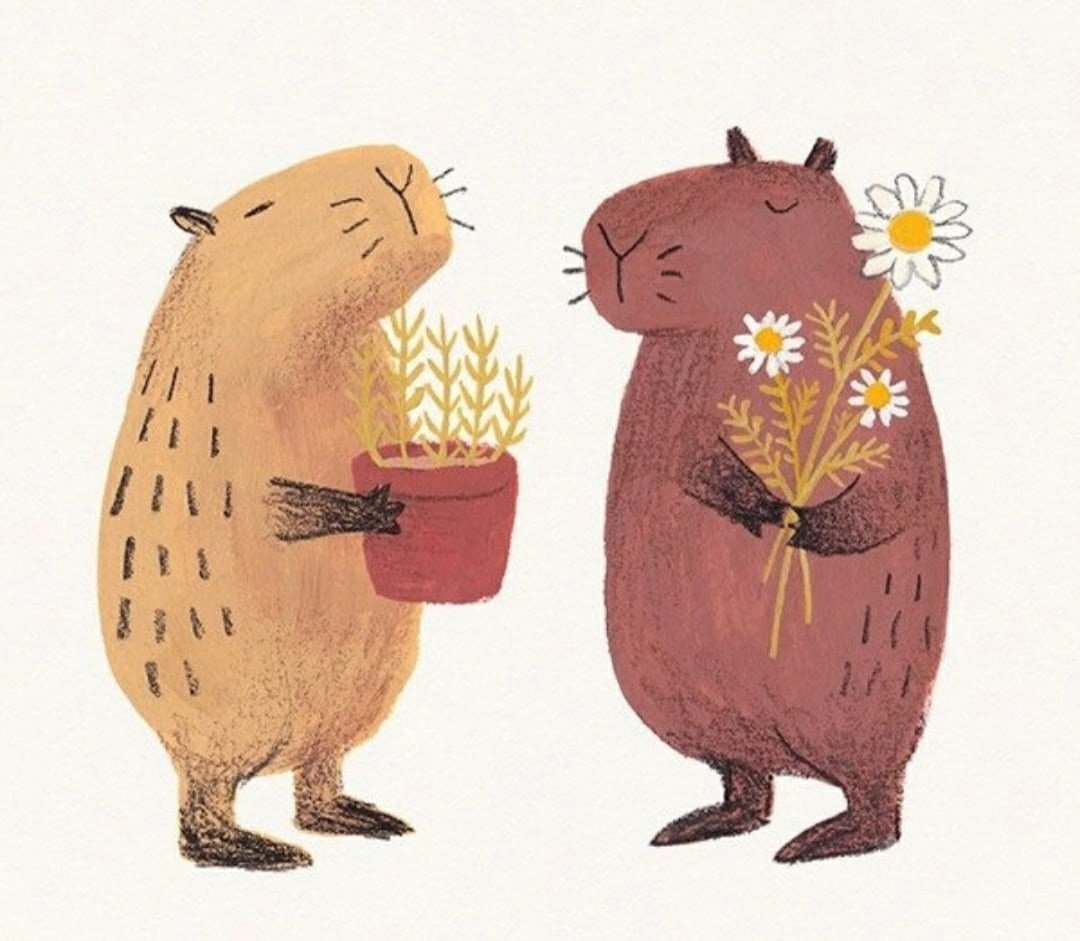 Капибара тату