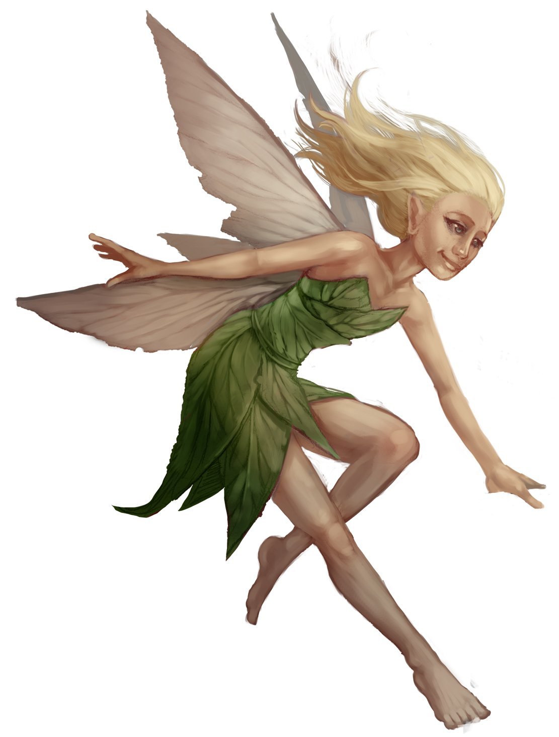 Зеленая Фея рисунок