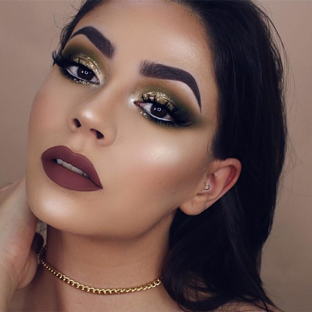 Макияж для карих глаз