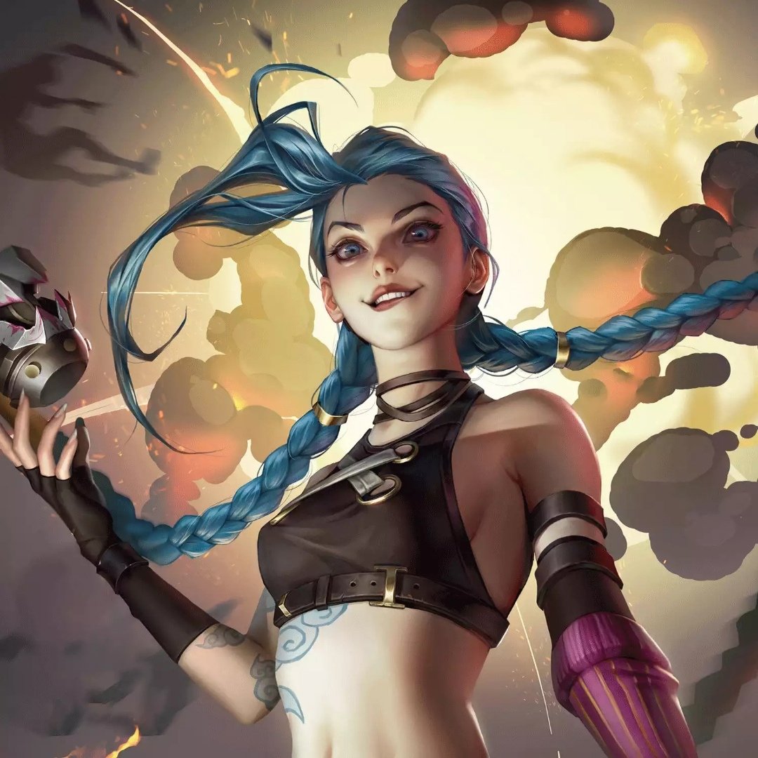 Джинкс League of Legends аркейн