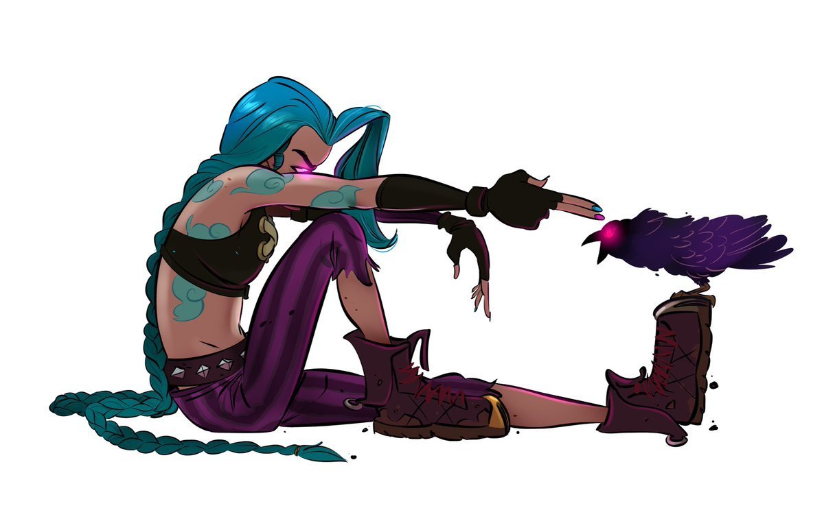 Фон аркейн Джинкс