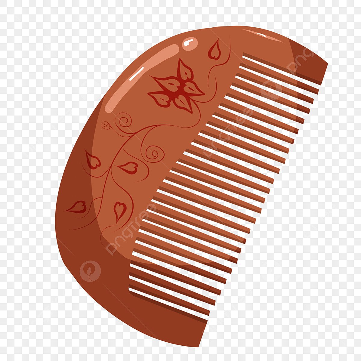 Гребень мультяшный