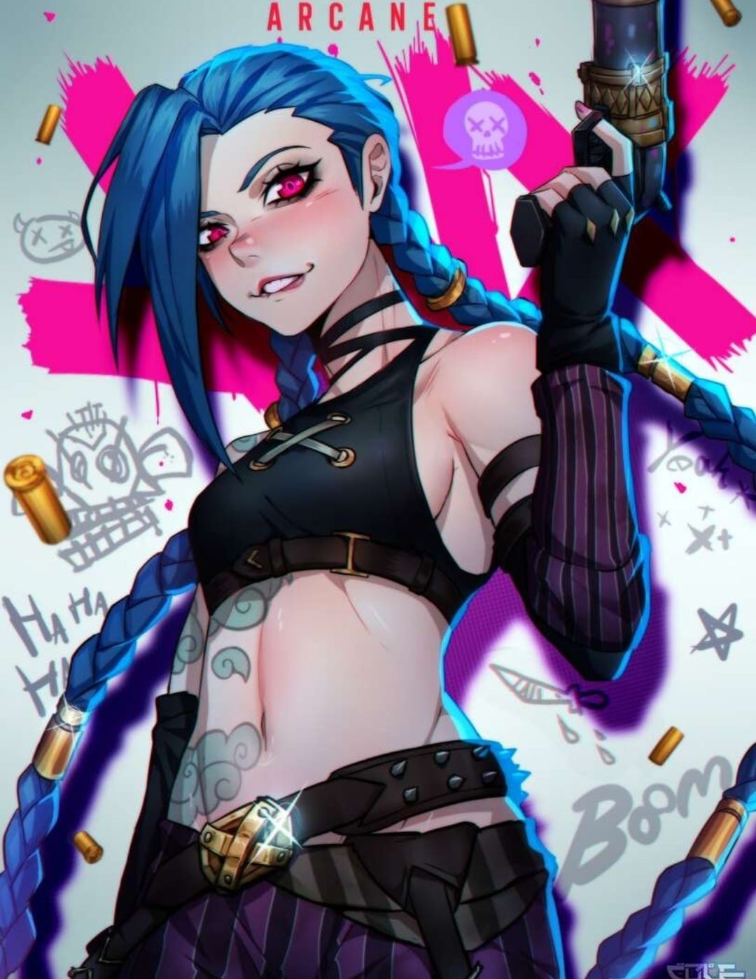 Arcane League of Legends Джинкс