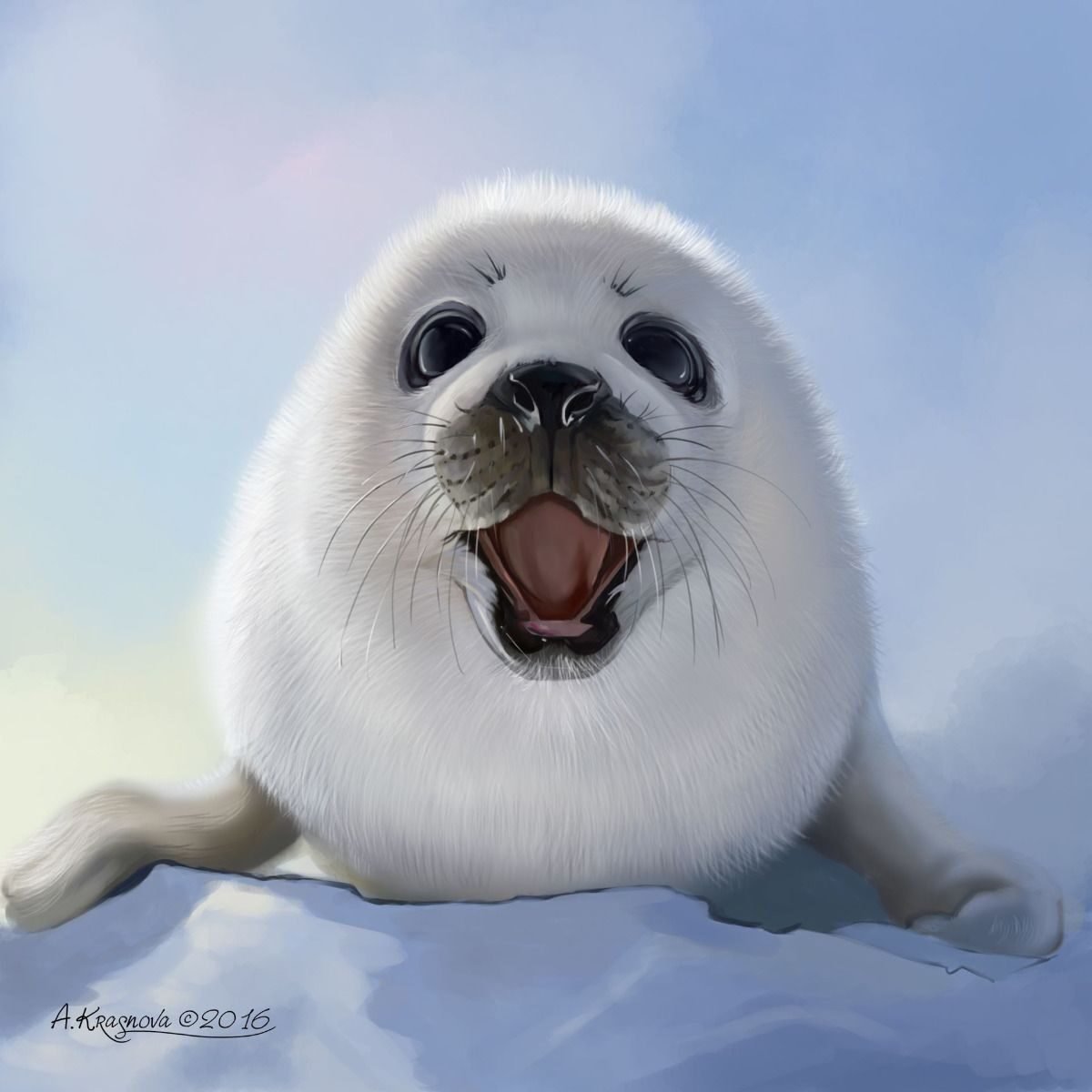 Нерпа белая Байкал