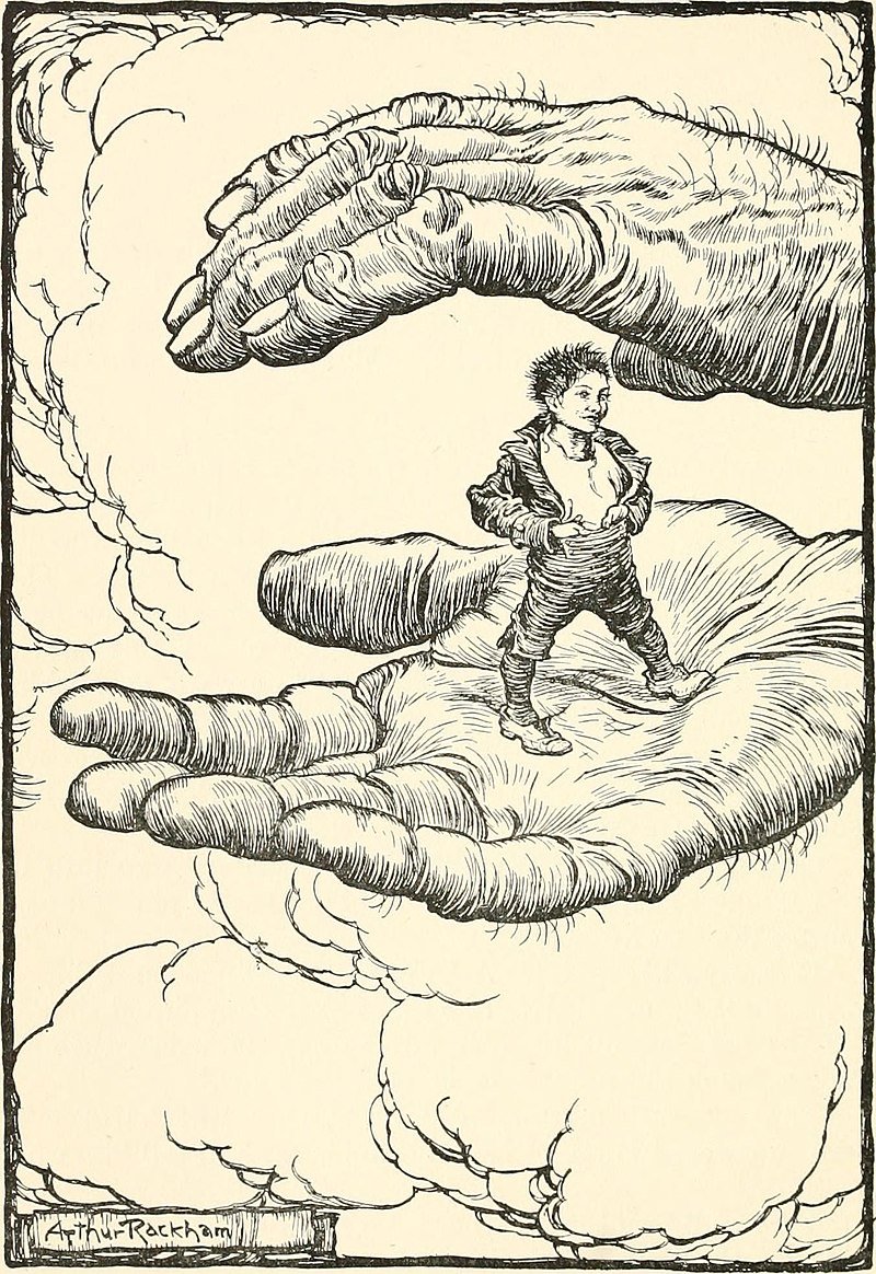 Мальчик с пальчик иллюстрации