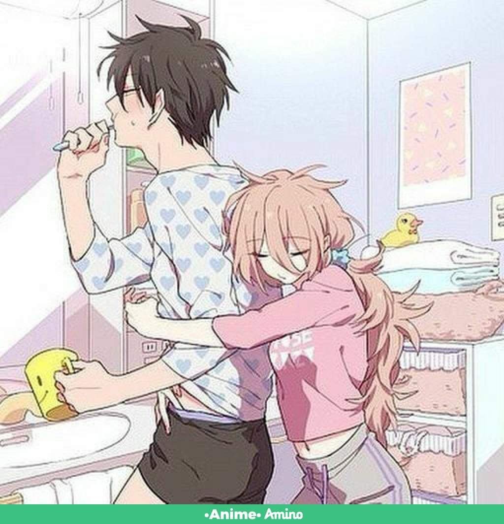 Доброе утро аниме парень