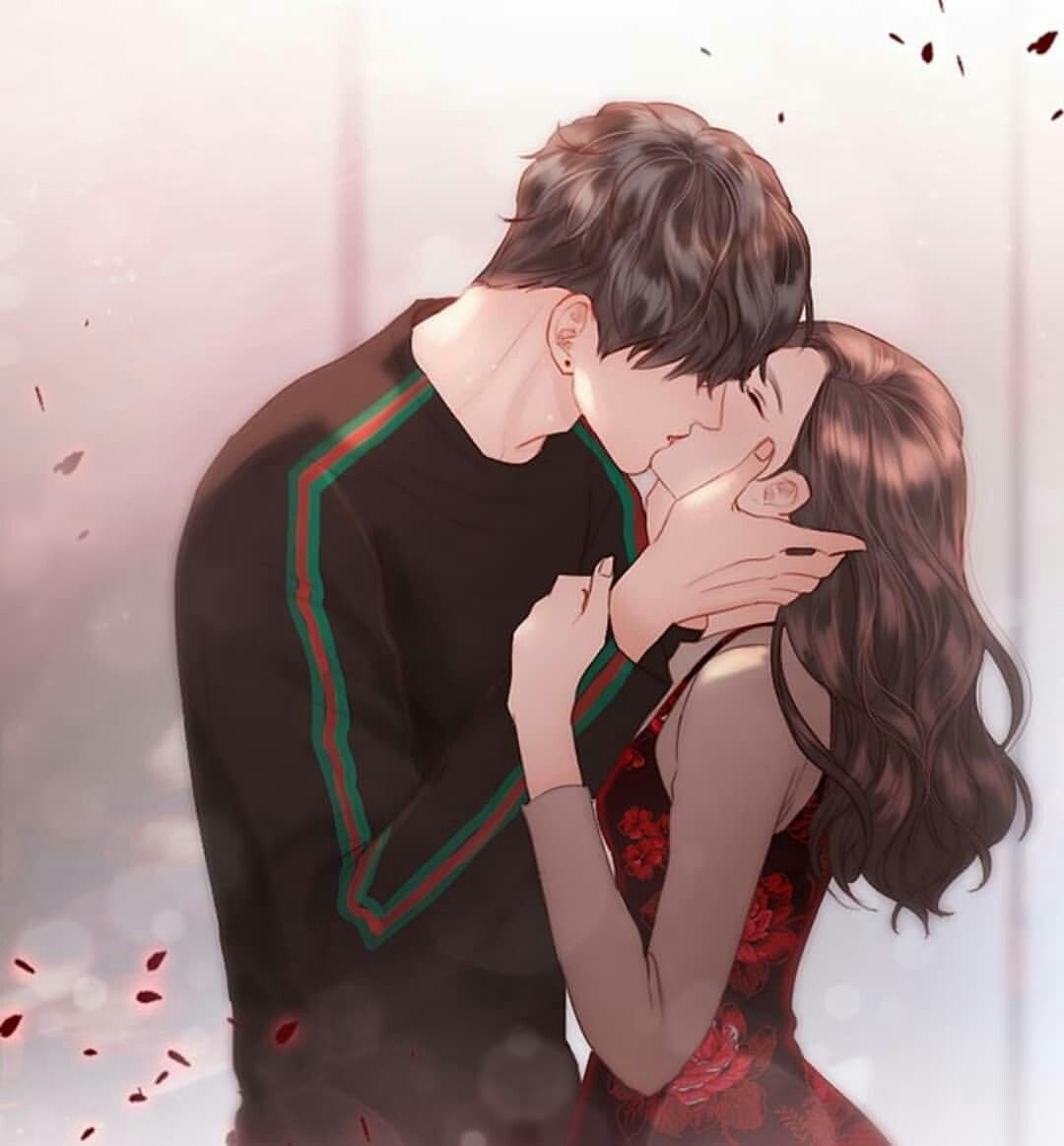 Поцелуй арт
