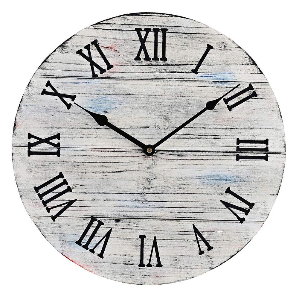 Круглый циферблат часов без стрелок