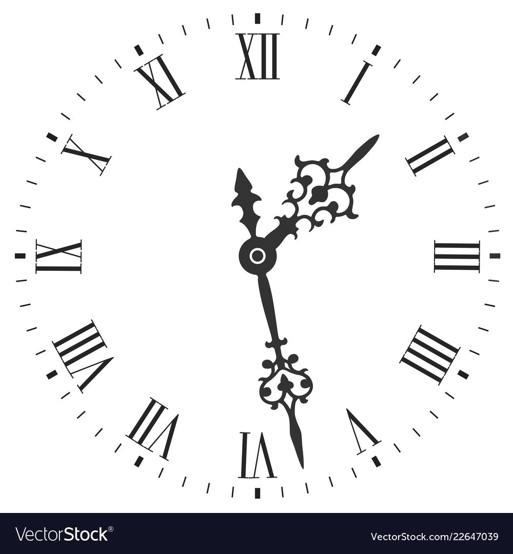 Часы без пяти 12