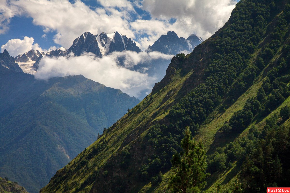 Горные хребты Северного Кавказа