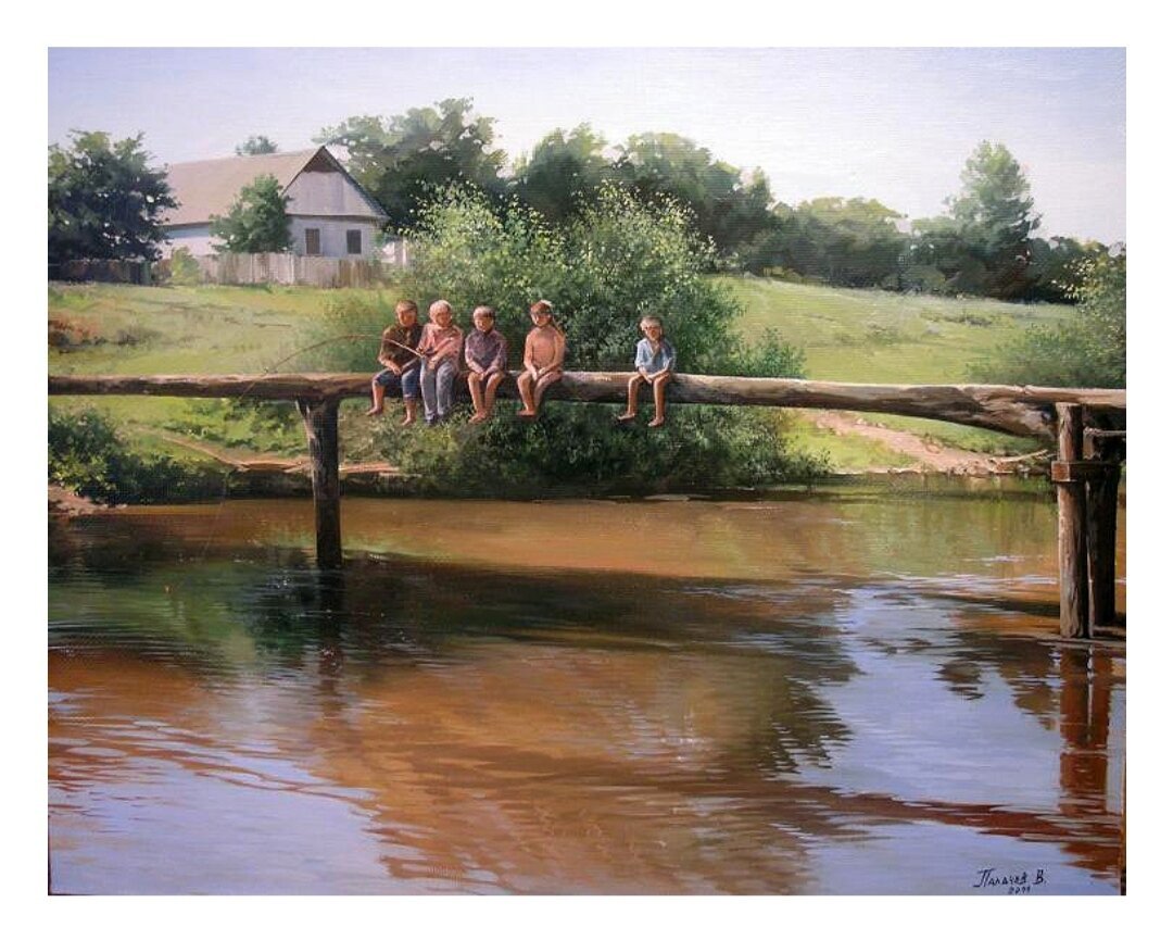 Утро в деревне