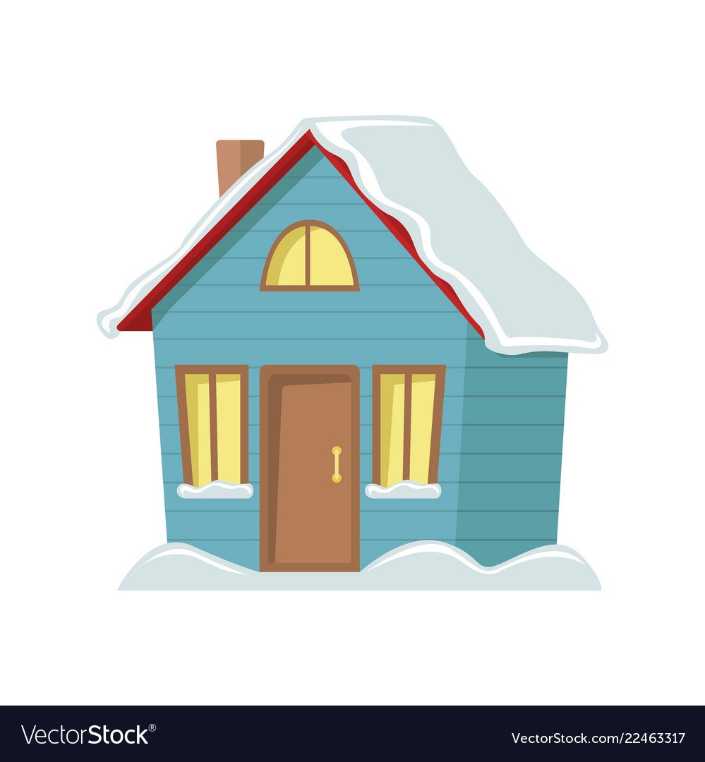 Красный домик картинка для детей